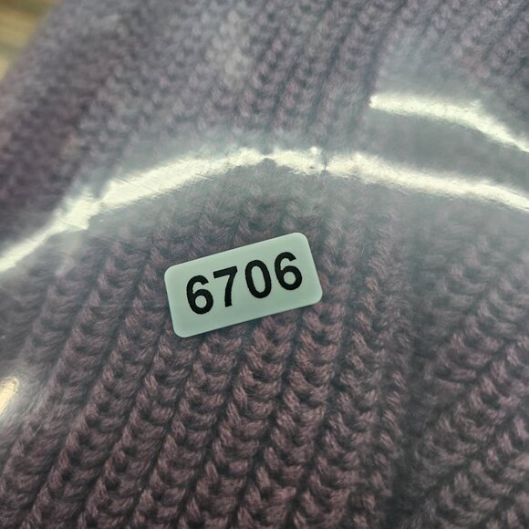 Mens H&M L.O.G.G. Burgundy Sweater Jacket Full Zip 100% Cotton Ribbed Knit L - Picture 12 of 12